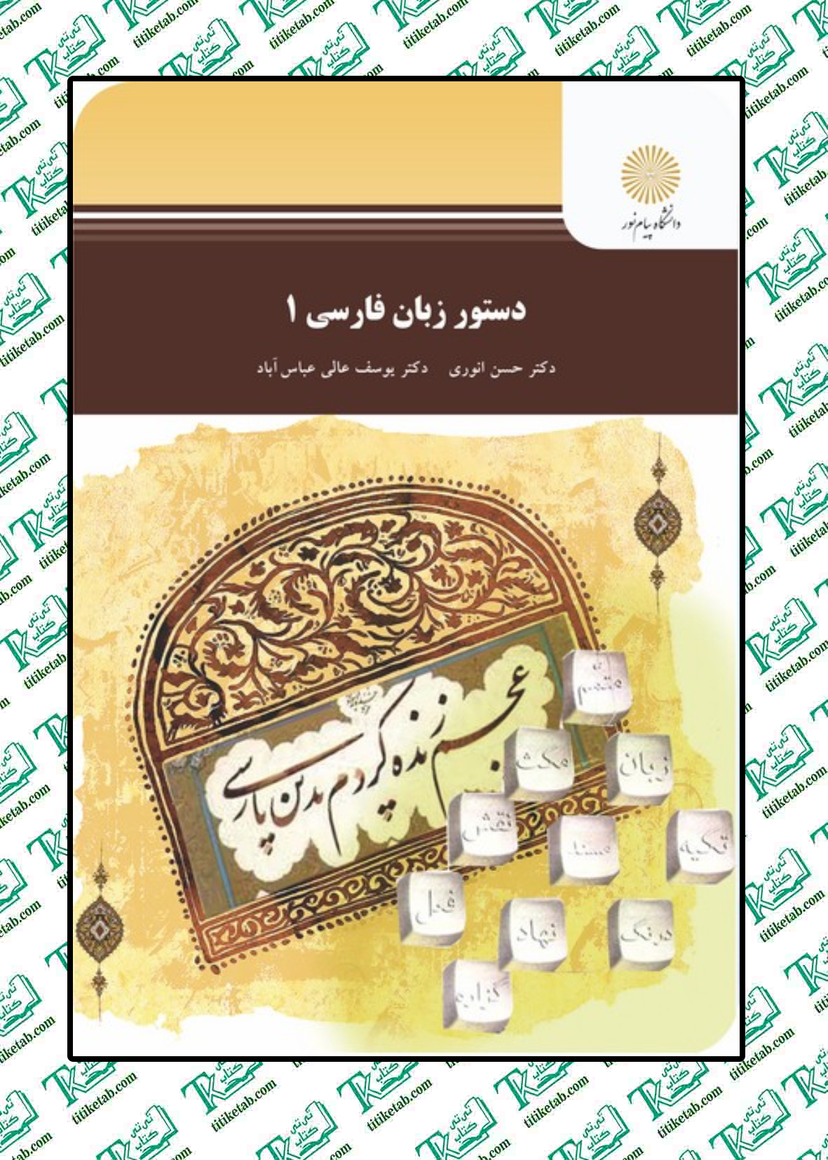 دستور زبان فارسی 1 حسن انوری و یوسف عالی عباس آباد پیام نور