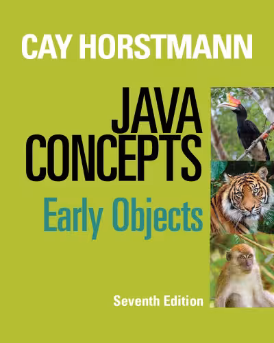 خرید و دانلود نسخه کامل کتاب Java Concepts: Early Objects