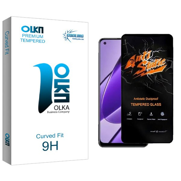 محافظ صفحه نمایش کولینگ مدل Olka Antistatic مناسب برای گوشی موبایل ریلمی 11 4G | کالا برتری