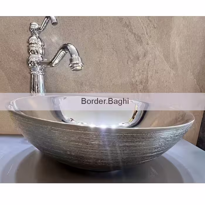 کاسه مدل نقره ای a013 بلند