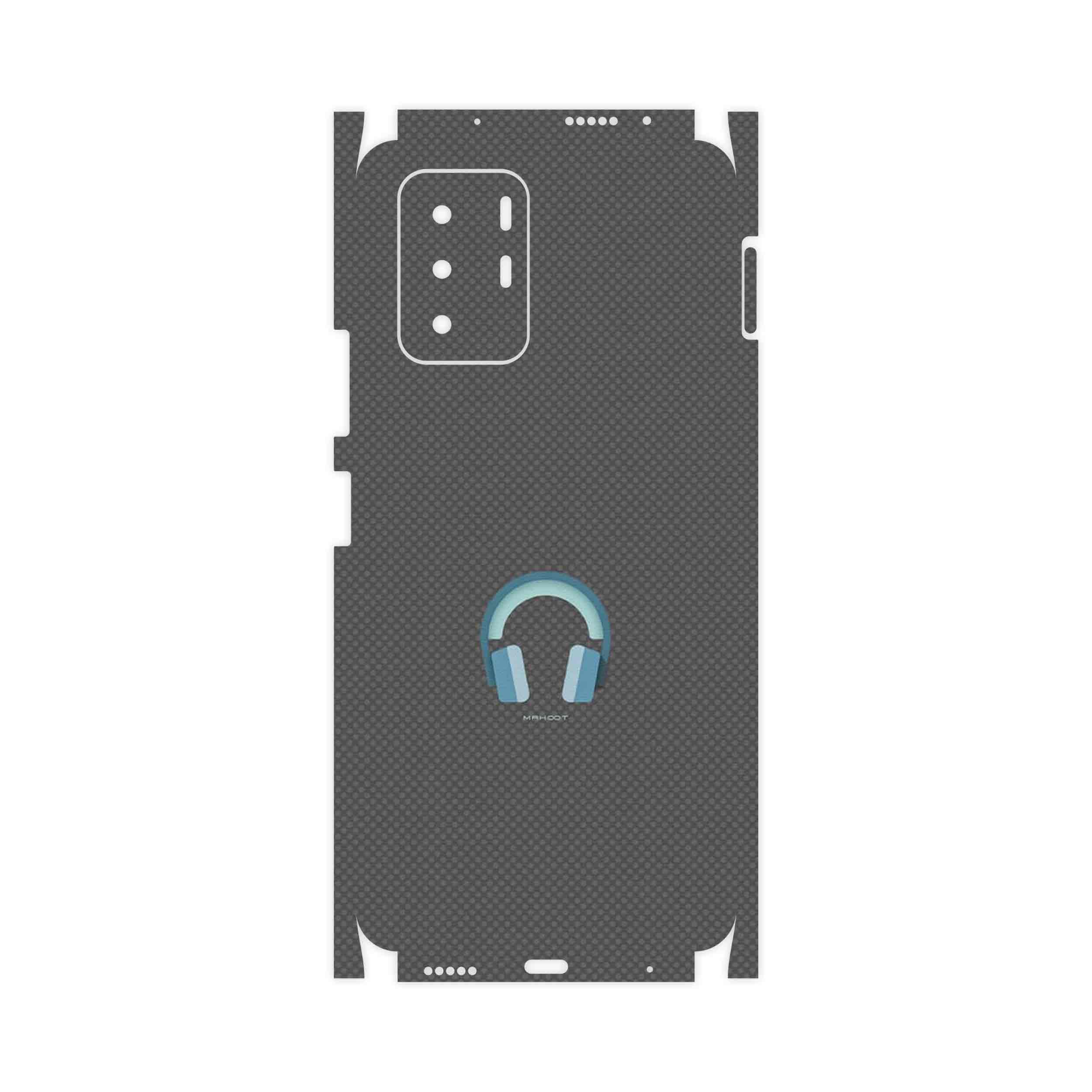 برچسب پوششی ماهوت مدل Minimal Headphone Icon-FullSkin مناسب برای گوشی موبایل شیائومی Redmi Note 10 Pro (China)