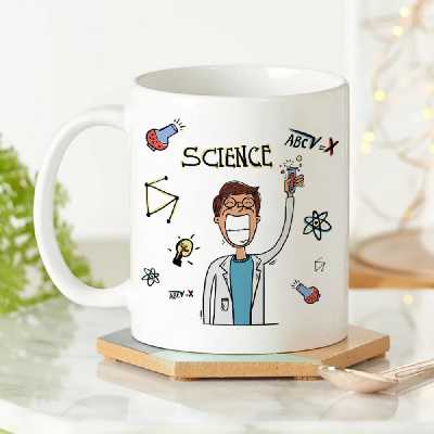 ماگ طرح دانشجو بیولوژی و آزمایشگاهی زیست شناسی