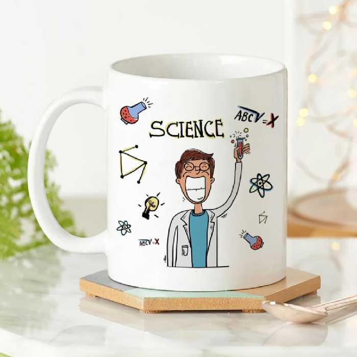 ماگ طرح دانشجو بیولوژی و آزمایشگاهی زیست شناسی