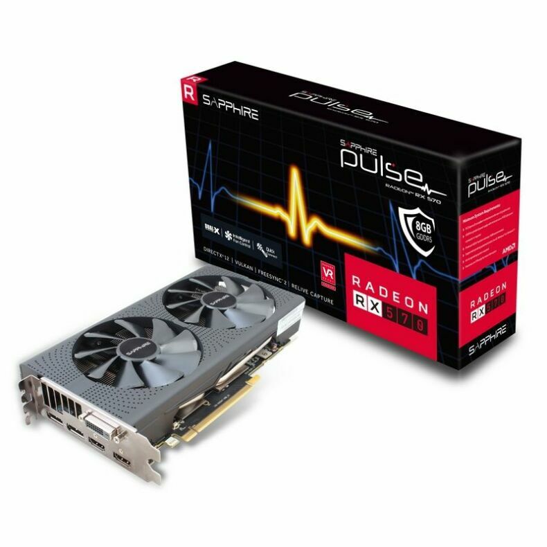کارت گرافیک سافایر  Pulse RX 570 8GB