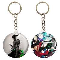 جاکلیدی خندالو مدل زورو و لوفی و سانجی انیمه وان پیس کد 1724717246 مجموعه 2 عددی