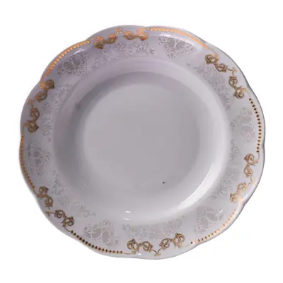 بشقاب خورش خوری مقصود مدل داتیس کد 23 بسته 6 عددی 