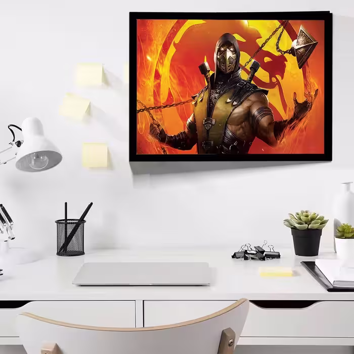تابلو مدل mortal kombat کد F-14015
