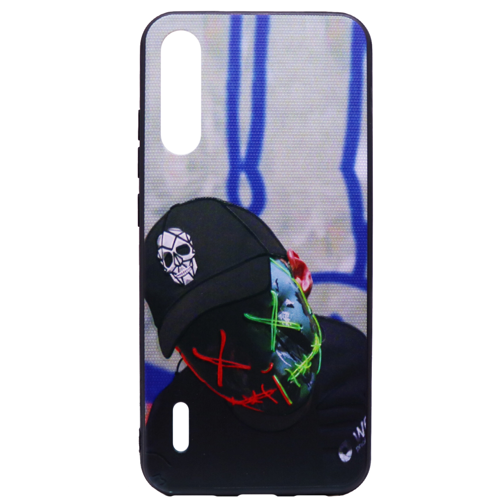 کاور طرح ماسک مدل Happy مناسب برای گوشی موبایل شیائومی Mi A3