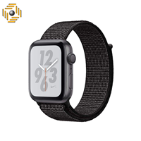ساعت هوشمند اپل واچ سری 4 مدل Nike 44mm Space Gray Aluminum Case with Black Nike Sport Loop