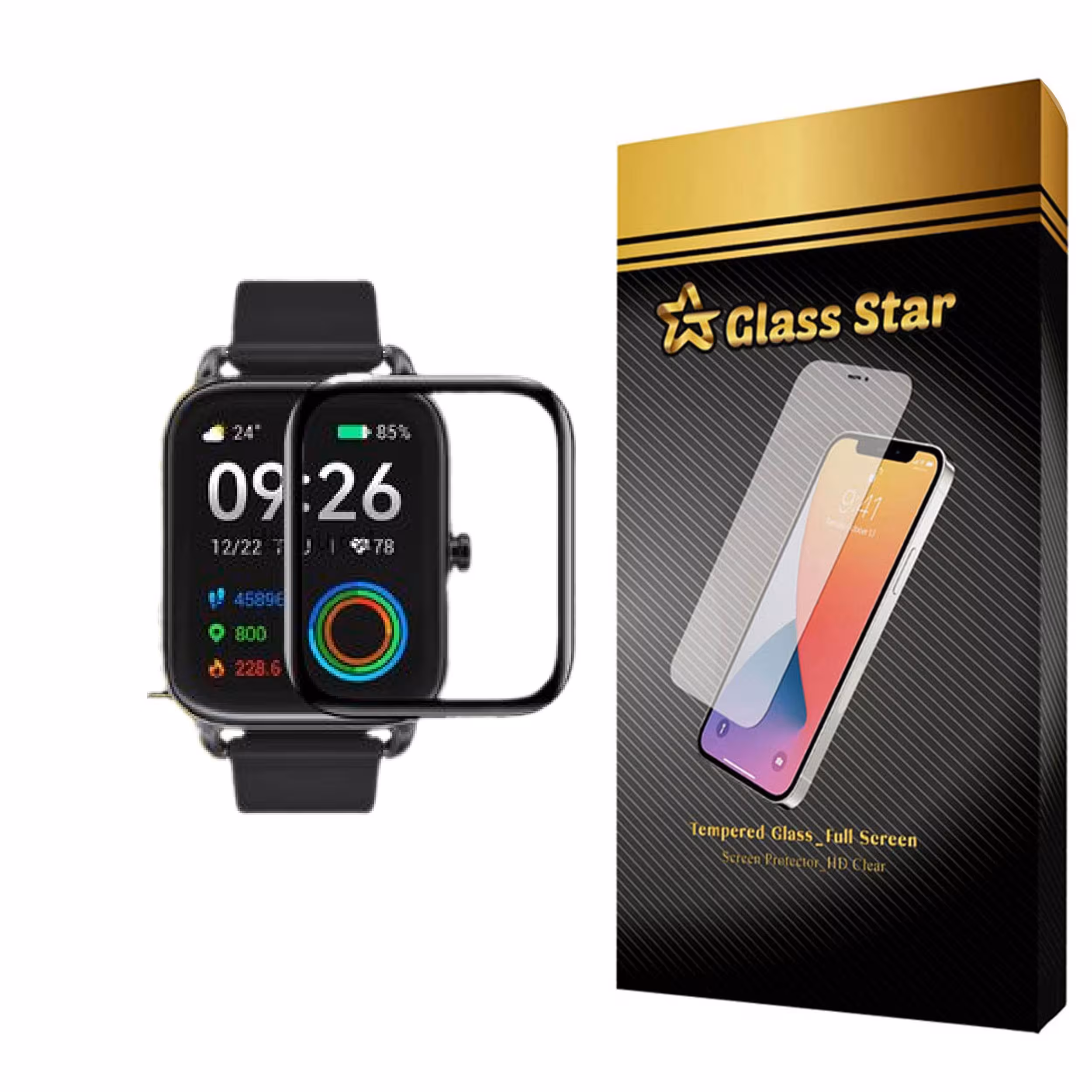 محافظ صفحه نمایش نانو گلس استار مدل PMGA مناسب برای ساعت هوشمند هایلو RS4 Plus