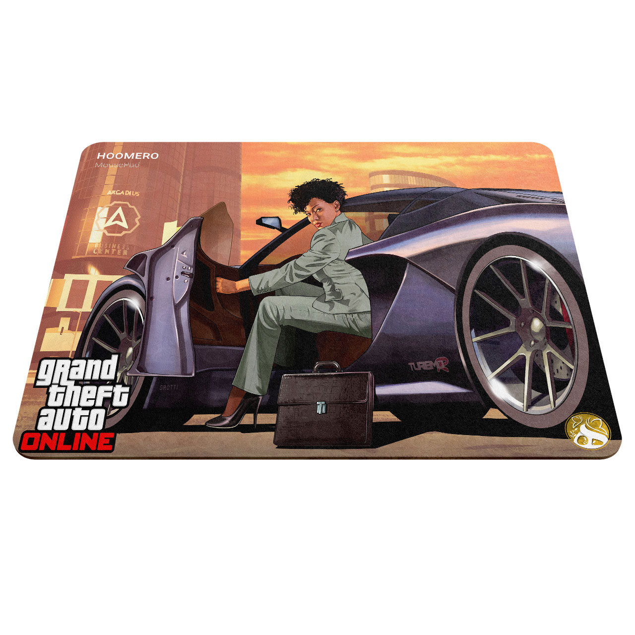 ماوس پد هومرو مدل A4300 طرح بازی GTA