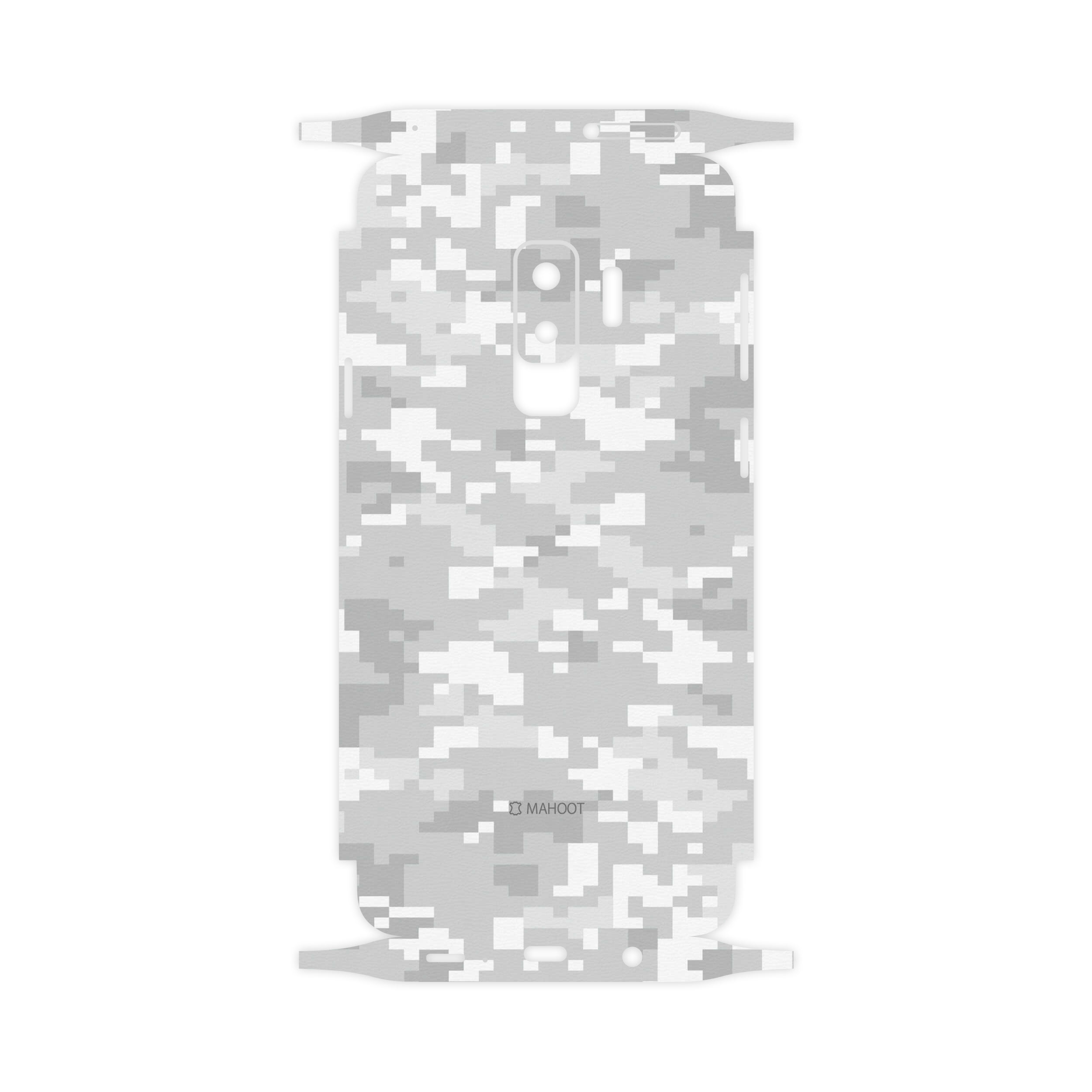 برچسب پوششی ماهوت مدل Army-Snow-Pixel-FullSkin مناسب برای گوشی موبایل سامسونگ Galaxy S9 Plus