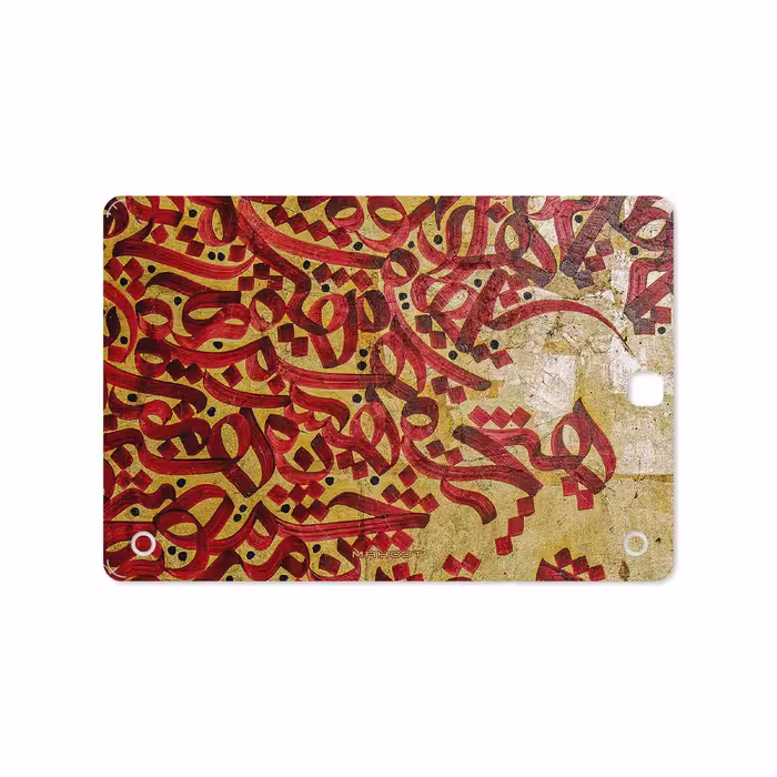 برچسب پوششی ماهوت مدل Nastaliq-6 مناسب برای تبلت سامسونگ Galaxy Tab A 9.7 2015 T550
