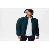 کاپشن سبز مردانه مانتو مونوگرام یقه ایستاده Lacoste