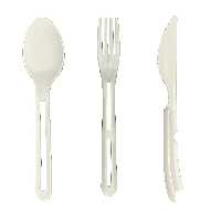 ست قاشق و چنگال و کارد 3 پارچه دومان کد SHR-155