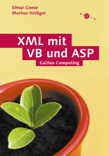 خرید و دانلود نسخه کامل کتاب XML mit VB und ASP. Internetlösungen für Visual Basic- und Web-Entwickler GERMAN