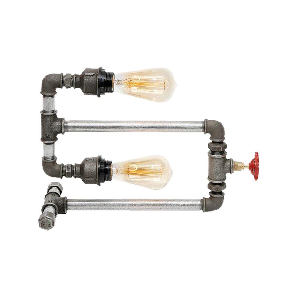 آباژور رومیزی پایپ مدرن کد 426