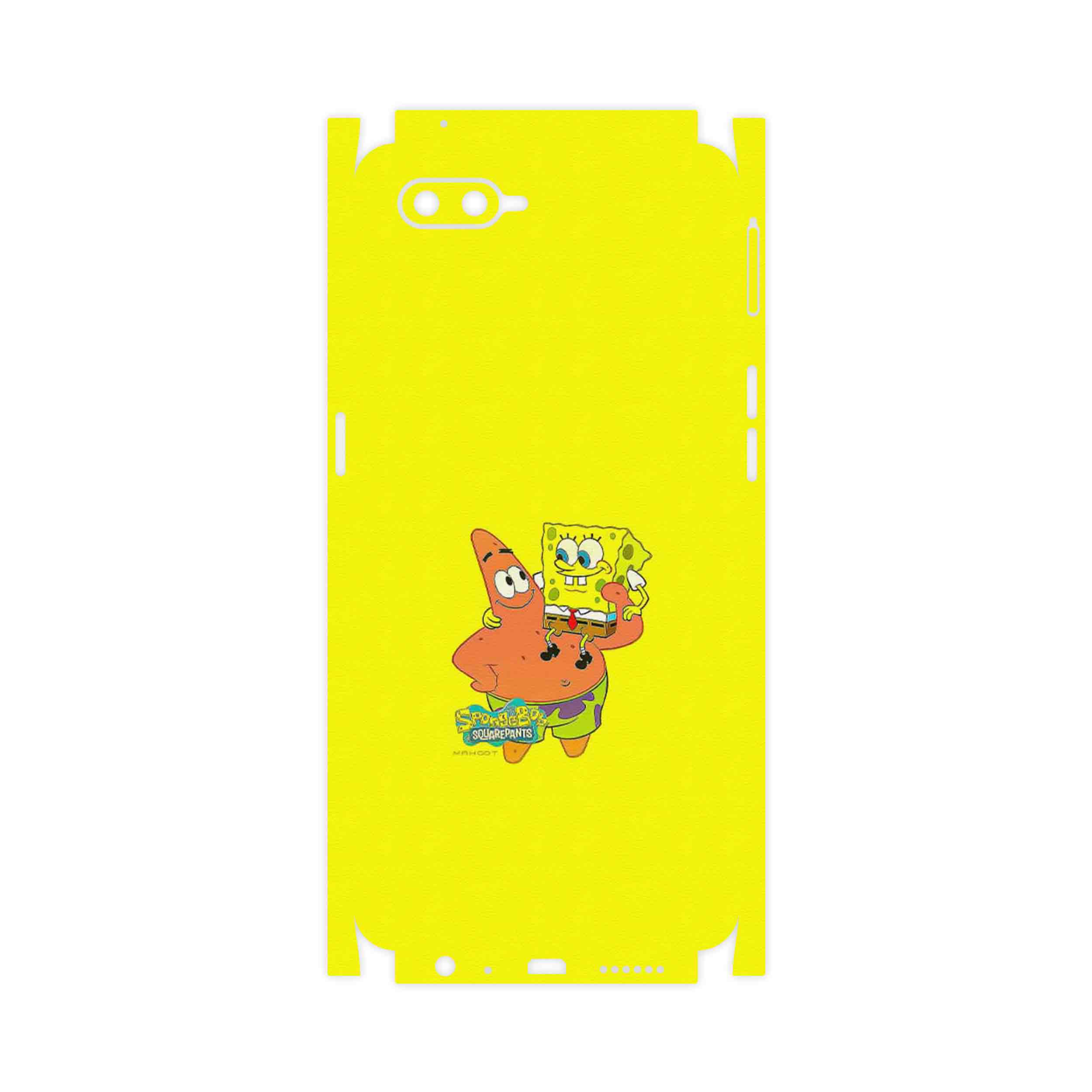 برچسب پوششی ماهوت مدل SpongeBob SquarePants-FullSkin مناسب برای گوشی موبایل اپو K1