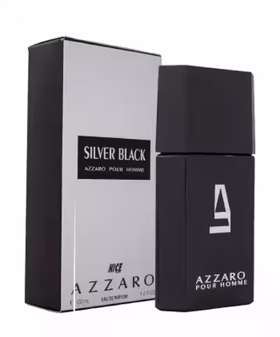 ادو پرفیوم مردانه نایس پاپت مدل Azzaro Silver Black حجم 100 میلی لیتر
