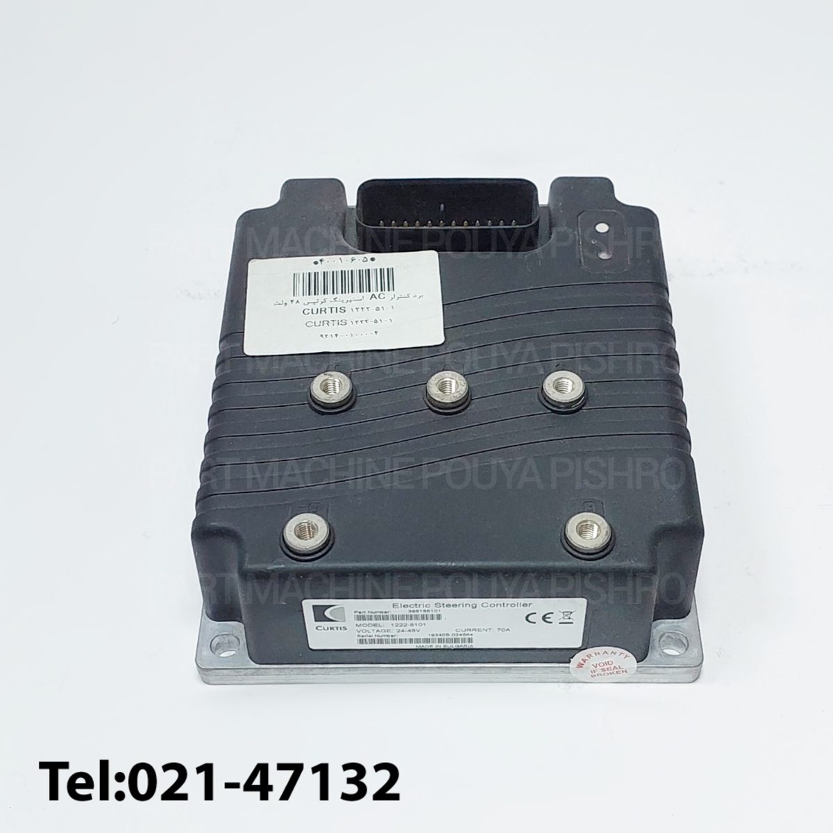 برد اینورتر کنترلر AC 1222-5101 استیرینگ 70a 24-48 ولت کرتیس Curtis