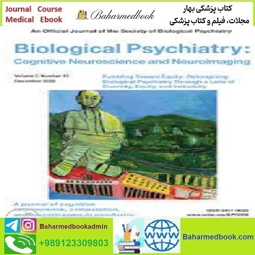 Biological Psychiatry Cognitive Neuroscience and Neuroimaging