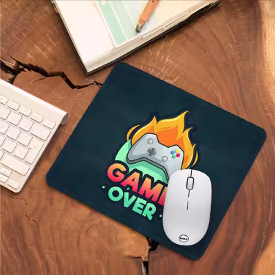 ماوس پد طرح بازی Game Over کد 3253