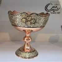 ست پذیرایی لب دالبری خاتم کاری ( میوه  ، آجیل و شکلات خوری )