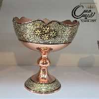 ست پذیرایی لب دالبری خاتم کاری ( میوه  ، آجیل و شکلات خوری )
