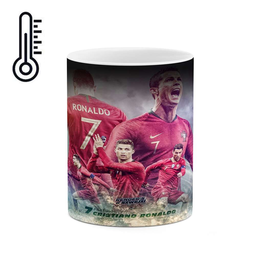 ماگ حرارتی طرح کریستیانو رونالدو  مدل mgph11553