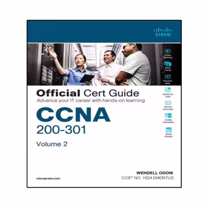 کتاب CCNA 200-301 Official Cert Guide  اثر Odom Wendell انتشارات نبض دانش
