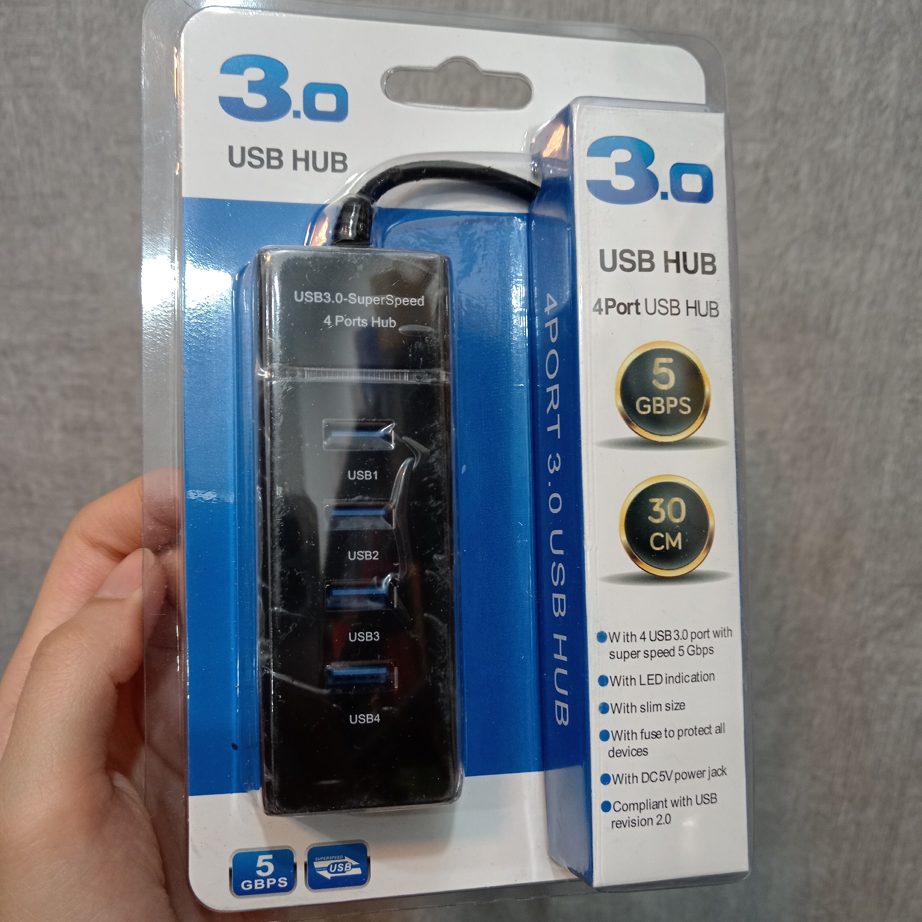 هاب یو اس بی (usb 30) دارای 4 پورت