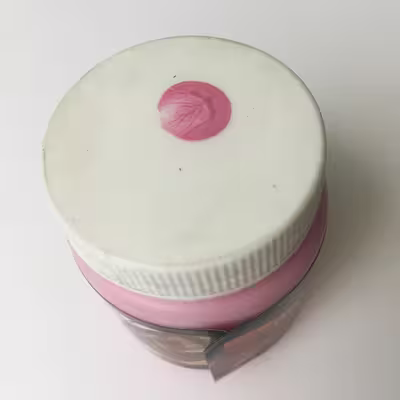 محلول رنگ صورتی لبه چرم امید مدل O-PIk100 وزن 100 گرم 
