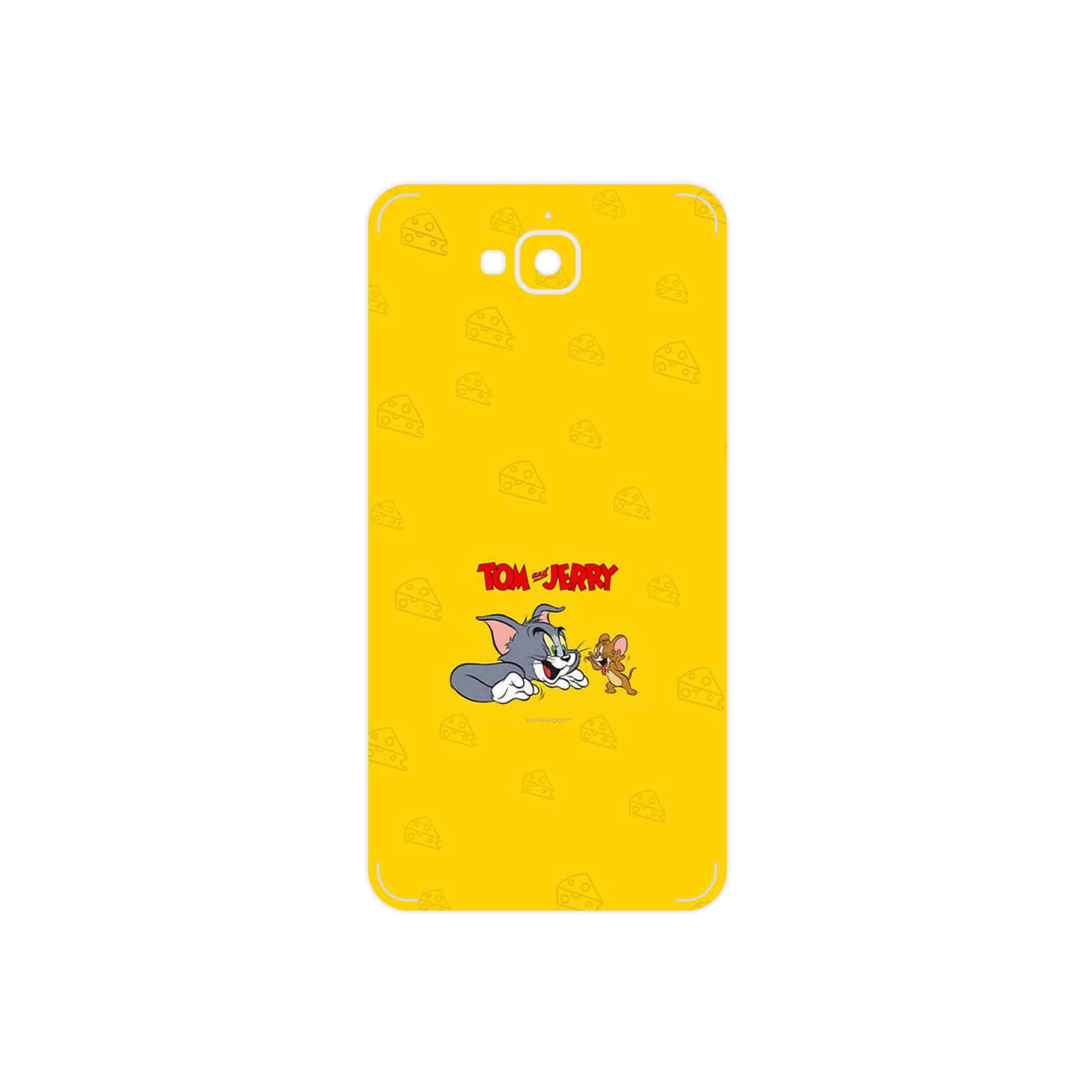 برچسب پوششی ماهوت مدل Tom and Jerry مناسب برای گوشی موبایل هوآوی Y6 Pro