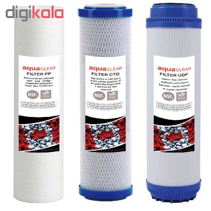 فیلتر دستگاه تصفیه آب مدل KFC-A8 مجموعه 8 عددی