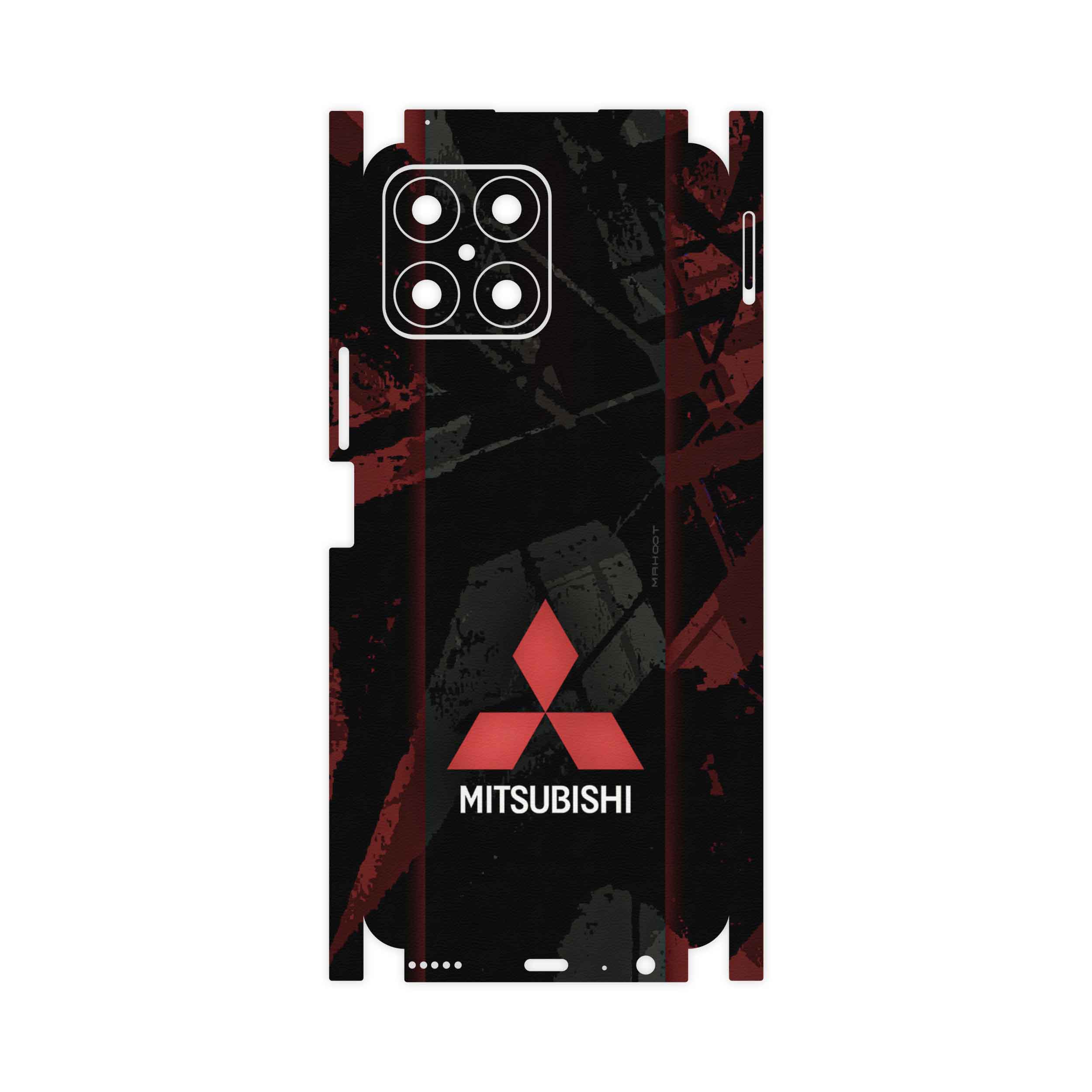 برچسب پوششی ماهوت مدل Mitsubishi-Motor-FullSkin مناسب برای گوشی موبایل آنر X8