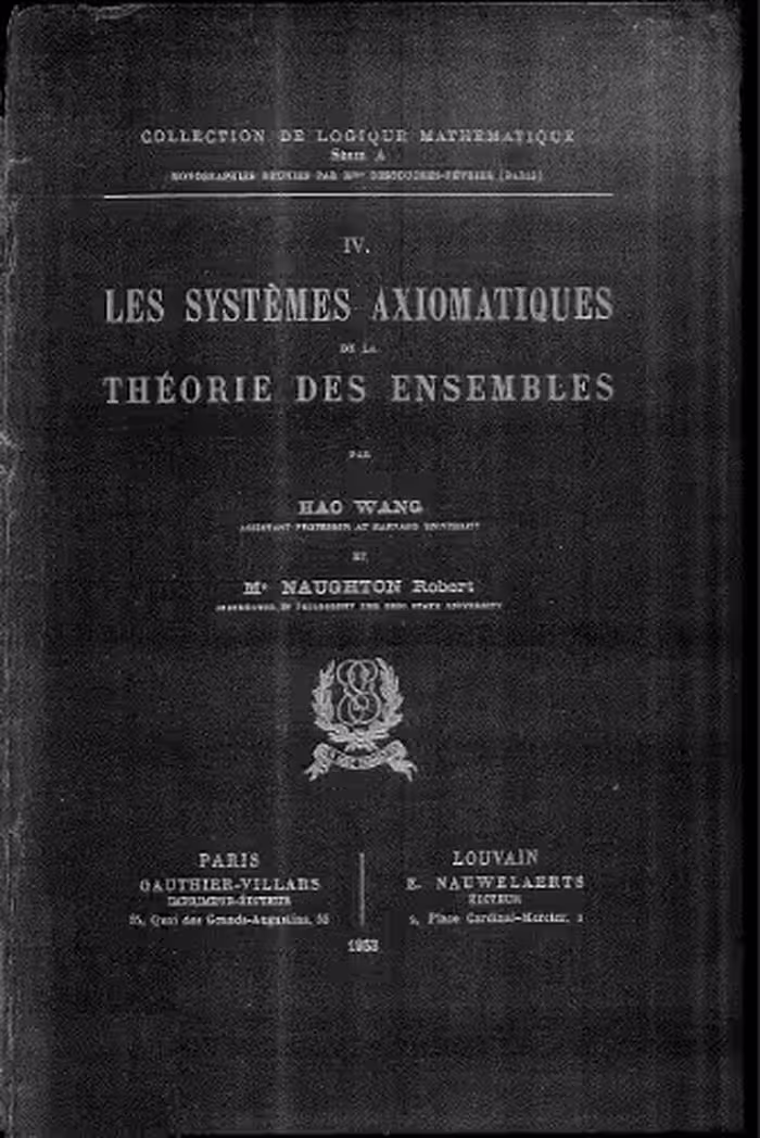 خرید و دانلود نسخه کامل کتاب Les systèmes axiomatiques de la théorie des ensembles