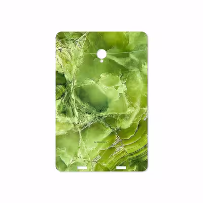 برچسب پوششی ماهوت مدل Green Crystal Marble مناسب برای تبلت وریکو Unipad