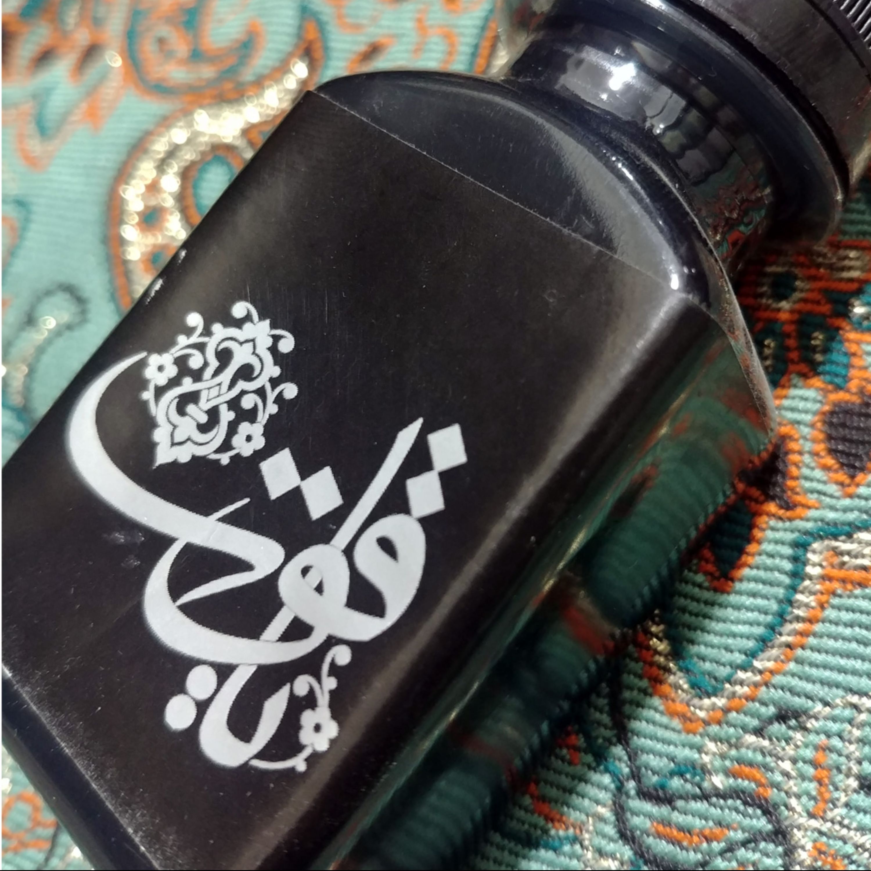 مرکب خوشنویسی یاقوت نقره ای - رنگ مشکی - 60 میلی لیتر
