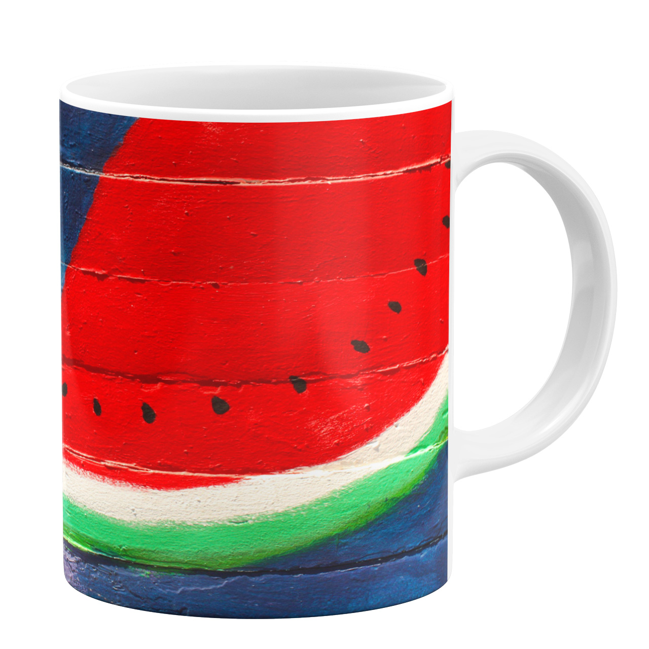 ماگ طرح هندوانه کد 10671