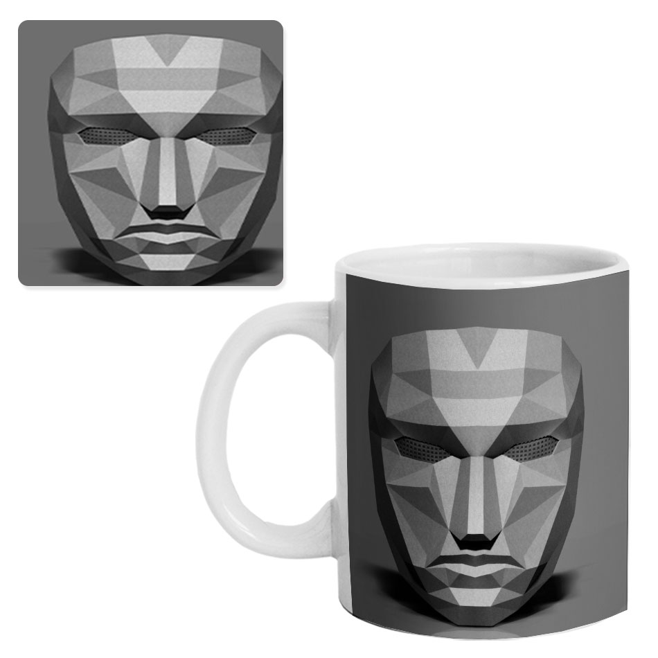 ماگ طرح Squid Game مدل M4034 به همراه زیرلیوانی