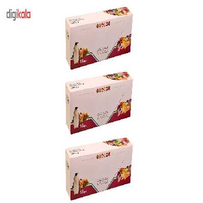 پاکت زیپ دار پنگوئن مدل 003 بسته 54 عددی