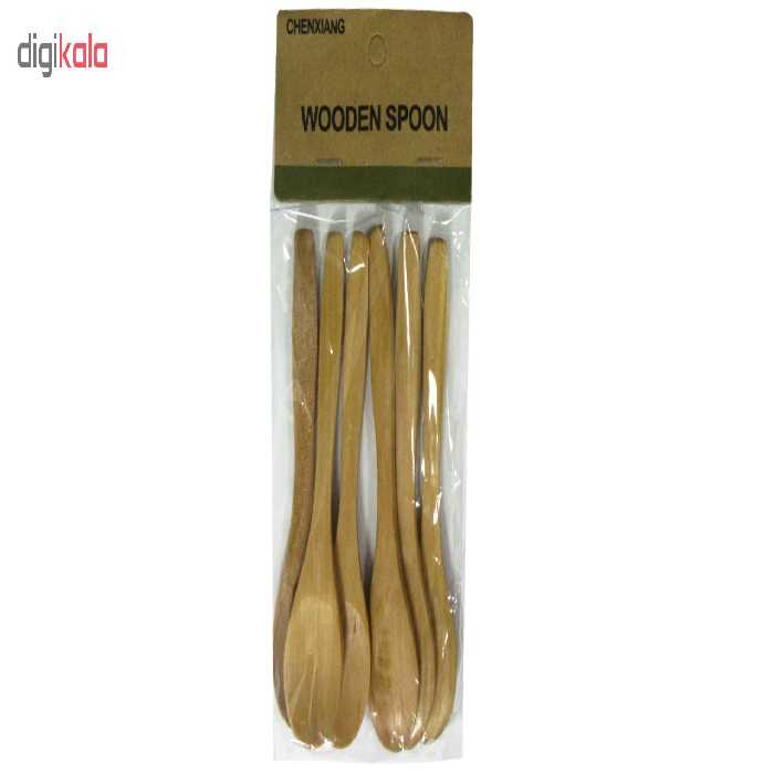 قاشق بستنی خوری مدل A1002 بسته 6 عددی