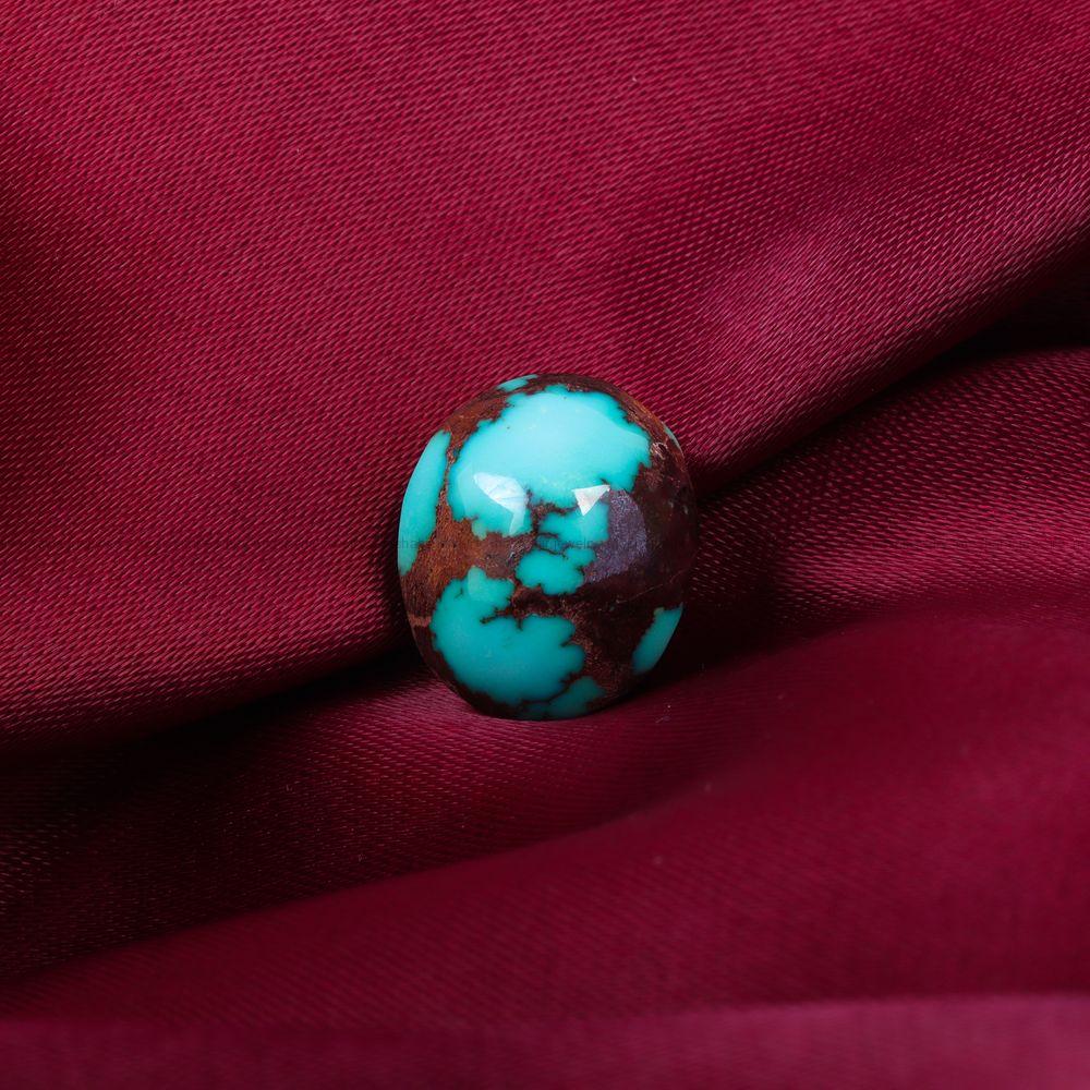 نگین فیروزه شجری کد 11613 - جواهری مشاهیر