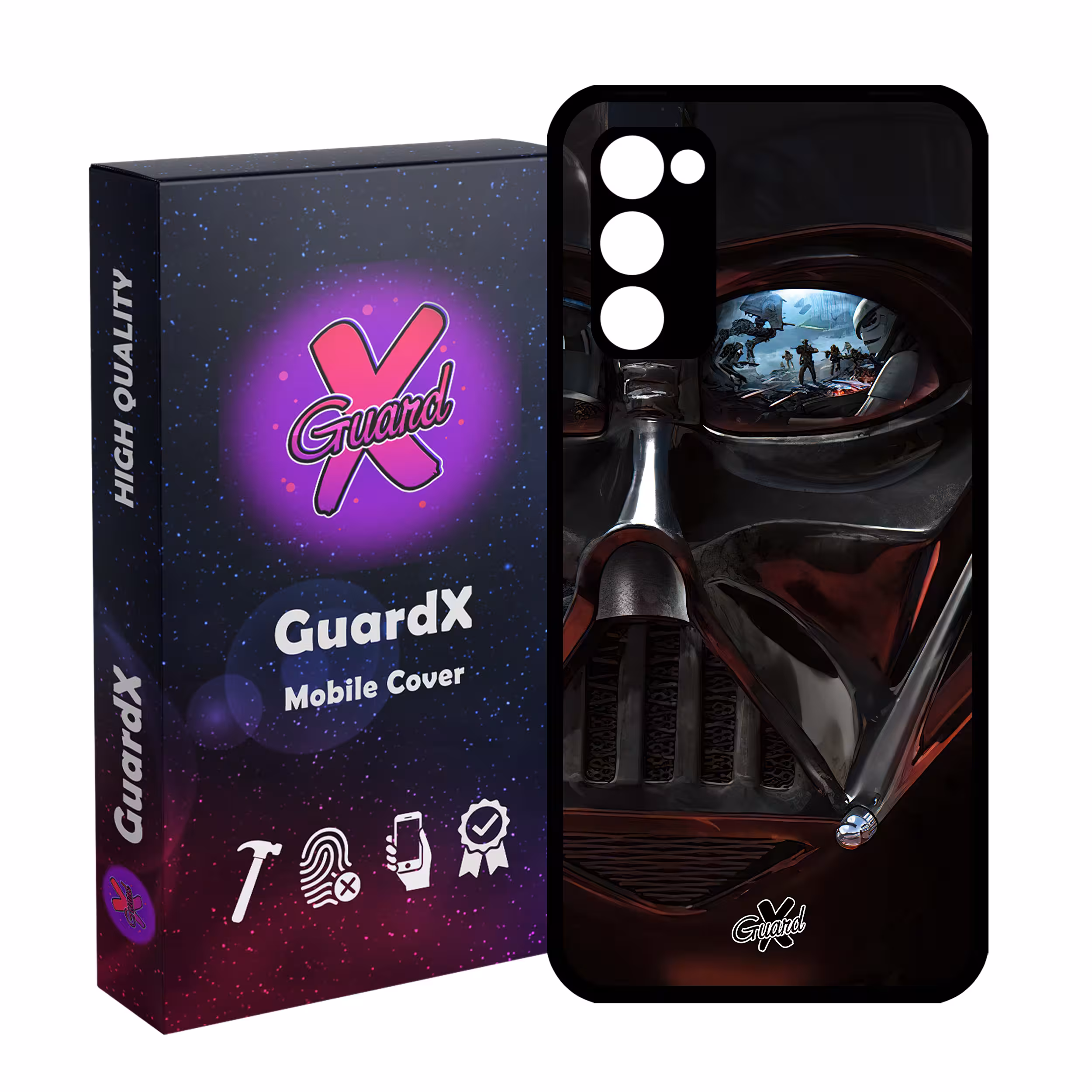 کاور گارد ایکس طرح جنگ ستارگان مدل Glass10480 مناسب برای گوشی موبایل سامسونگ Galaxy S20 FE