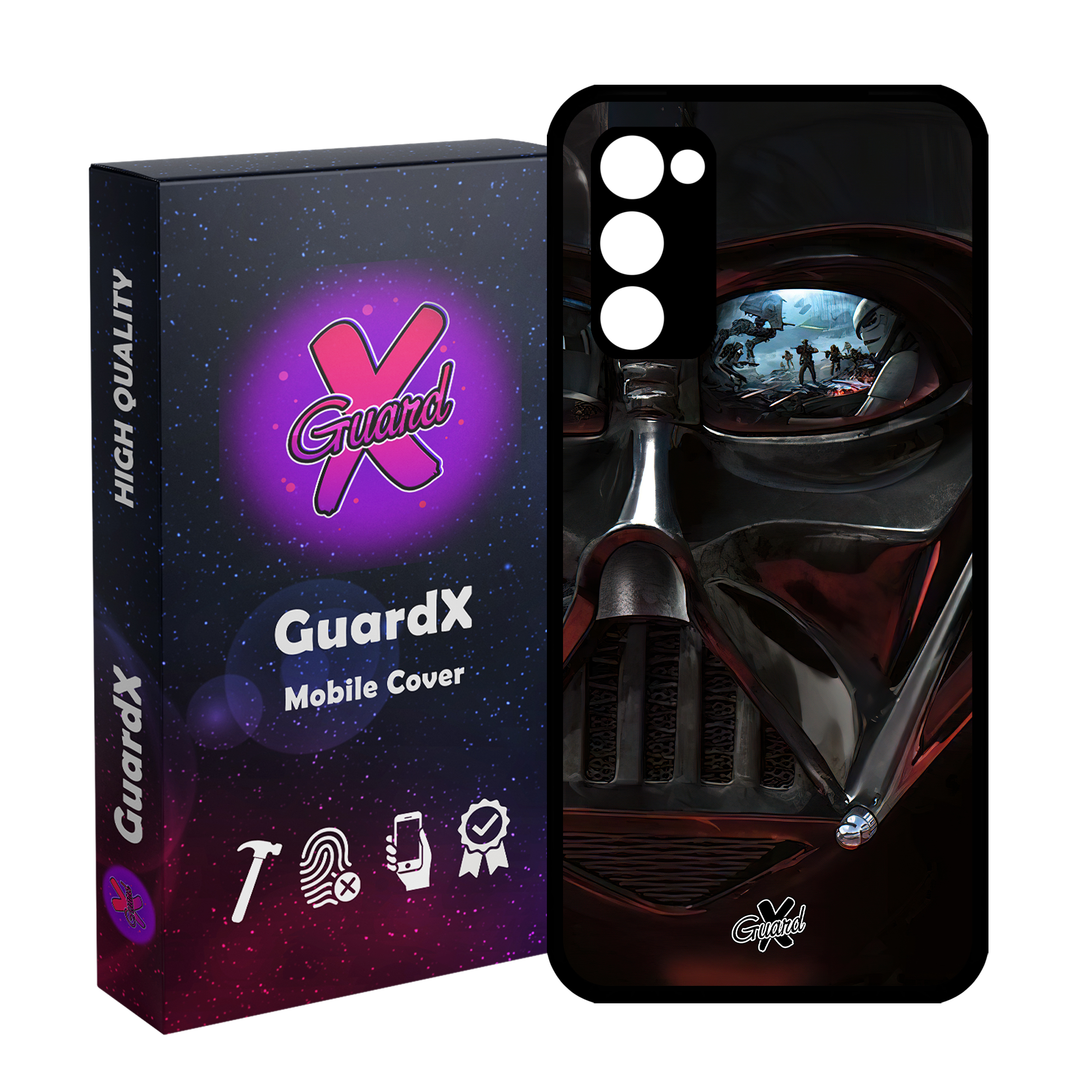 کاور گارد ایکس طرح جنگ ستارگان مدل Glass10480 مناسب برای گوشی موبایل سامسونگ Galaxy S20 FE