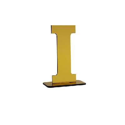 استند رومیزی تزیینی طرح حرف I