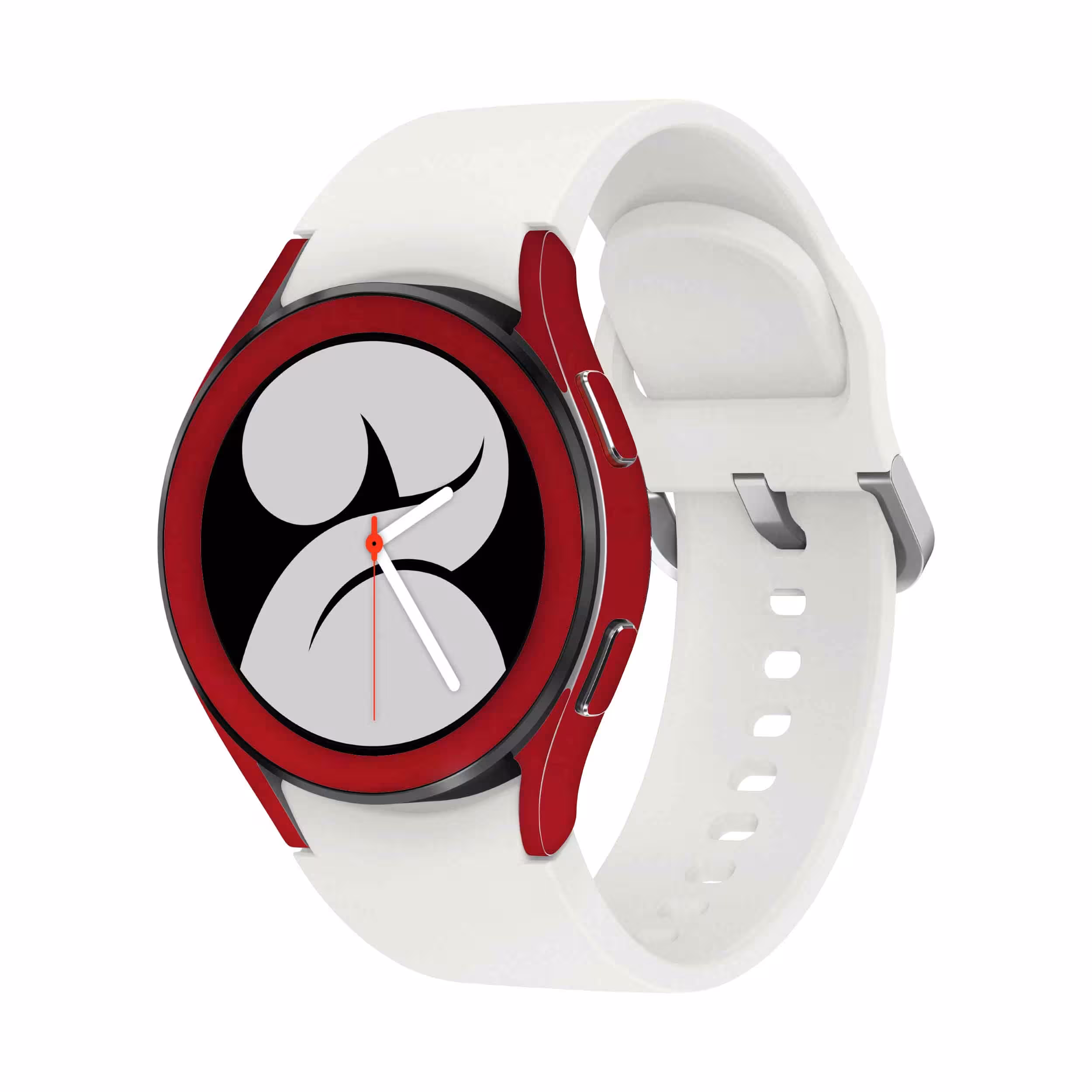 برچسب ماهوت طرح Matte Warm Red مناسب برای ساعت هوشمند سامسونگ Watch4 40mm