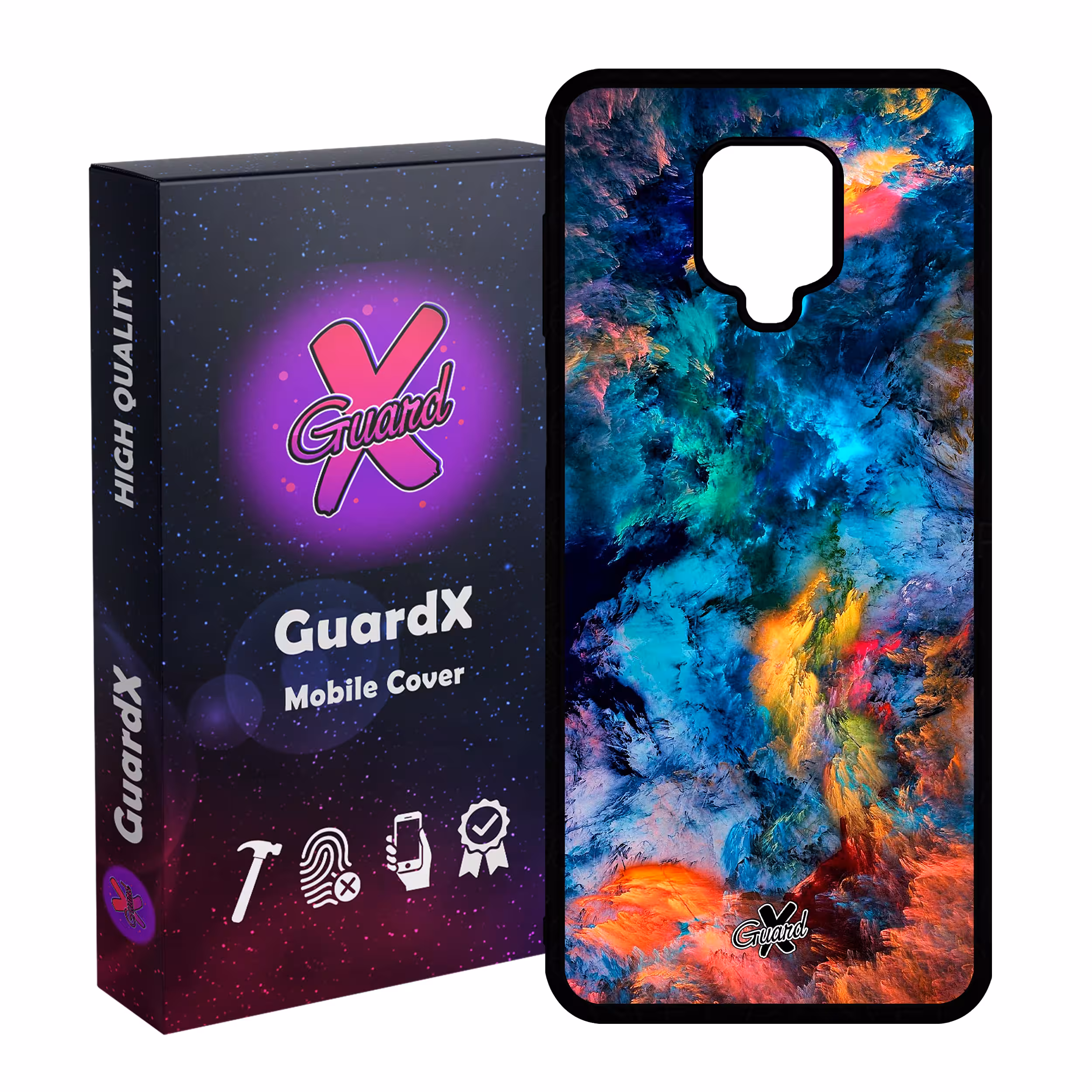 کاور گارد ایکس مدل Glass10117 مناسب برای گوشی موبایل شیائومی Redmi Note 9S / Note 9 Pro / Note 9 Pro Max