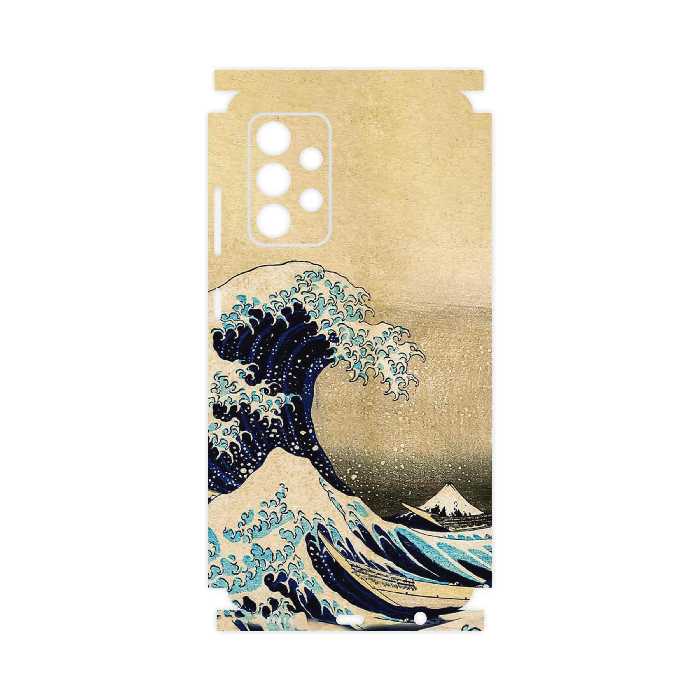 برچسب پوششی ماهوت مدل The Great Wave off Kanagawa of Hokusai-FullSkin مناسب برای گوشی موبایل سامسونگ Galaxy A52s 5G