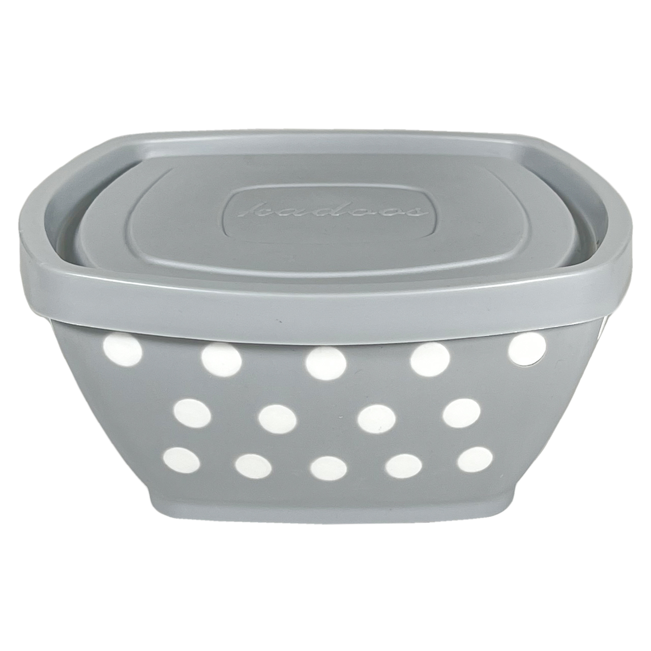 ظرف نگهدارنده مدل خالدار طرح مربع کد 075